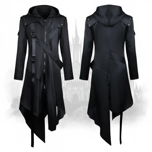 Medieval Gothic Victorian Steampunk Coat Women Renaissance Jacket Vintage Cosplay Trench Coat