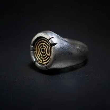 Wholesale Vintage Maze Ring Stainless Steel Mens New Design Biker Rock Roll Gothic Punk Wedding Engagement Jewelry Ring OSR530